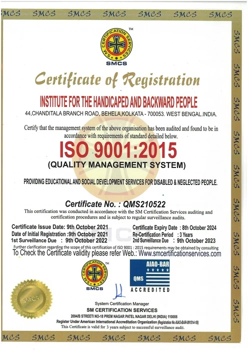 ISO-Certificate